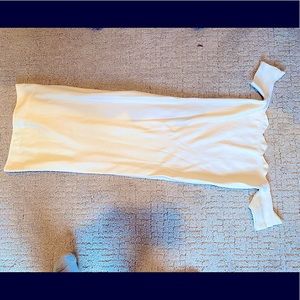 Gorgeous strapless white dress